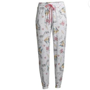 Pajama jogger pants Harry Potter womens new size L 12-14 Harry Potter polyester